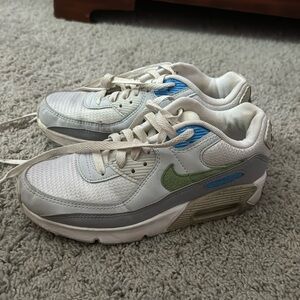 Nike air max green/blue accents